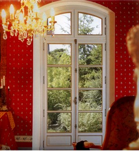 Porte-fenêtre classique Bois